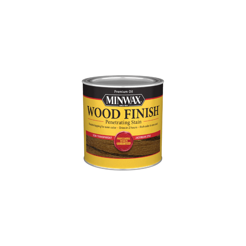 Minwax Oil Stain Semi-Transparent Jacobean 0.5 pt. | Gilford Hardware 