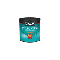 Thumbnail for Minwax Polycrylic Protective Finish Semi-Gloss Clear 0.5 pt. | Gilford Hardware