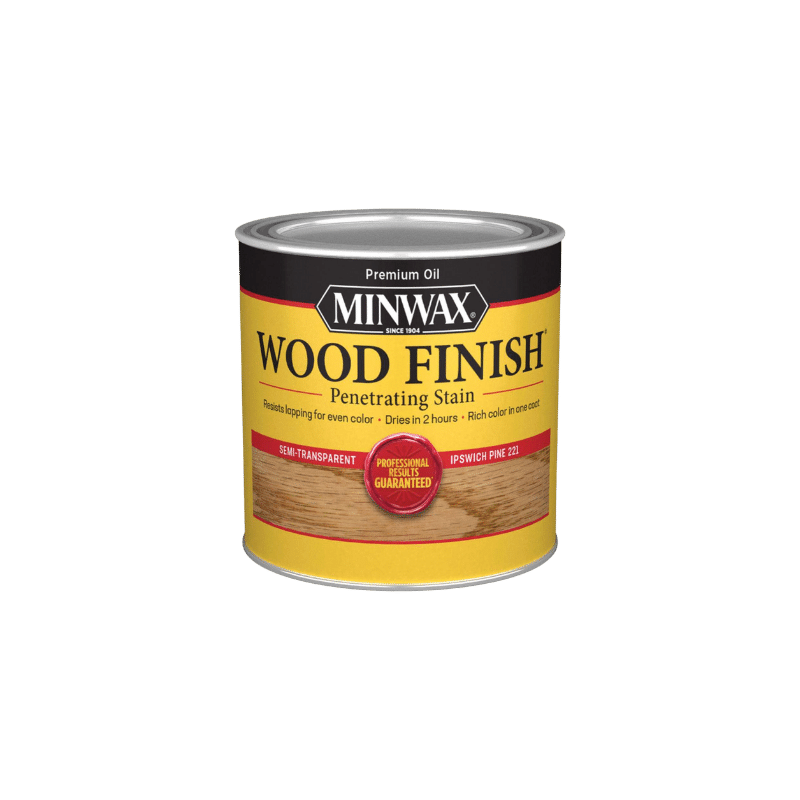 Minwax Oil-Based Wood Stain Semi-Transparent Ipswich Pine 0.5 pt. | GH