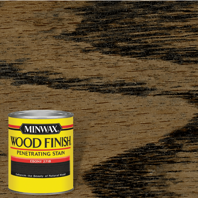 Minwax Wood Oil Stain Semi-Transparent Ebony 1 qt. | Gilford Hardware 