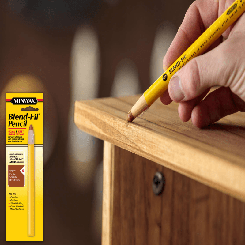 Minwax Wood Pencil Cherry, Chestnut, English Chestnut, Red Walnut 1 oz. | Gilford Hardware 