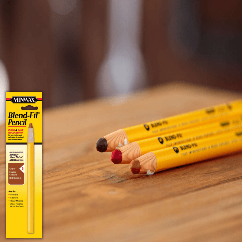 Minwax Wood Pencil Cherry, Chestnut, English Chestnut, Red Walnut 1 oz. | Gilford Hardware 