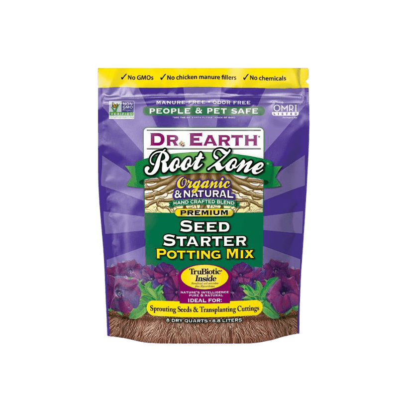 Dr. Earth Root Zone Organic Seed Starter Mix 8 qt. | Gilford Hardware & Outdoor Power Equipment