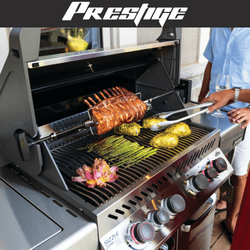 Napoleon PRESTIGE 500 Propane Grill Infrared Side & Rear Burner | Gilford Hardware