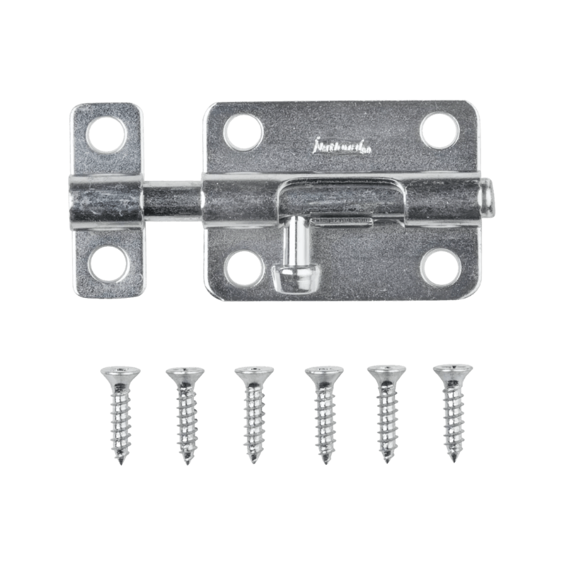 National Hardware Barrel Bolt Zinc-Plated Steel 3 in. | Gilford Hardware