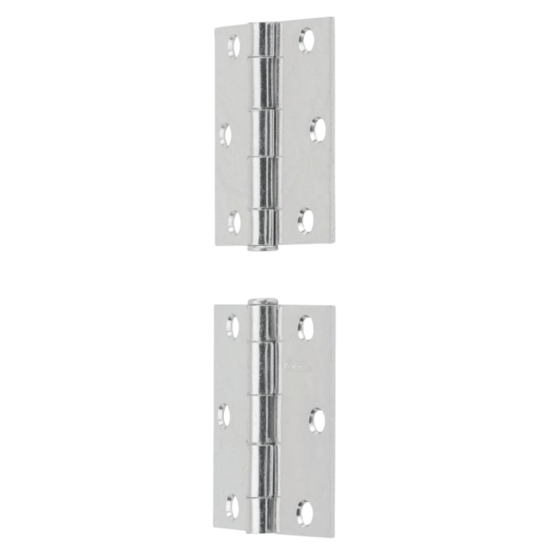 National Hardware Broad Hinge Zinc-Plated 3 in. 2-Pack. | Gilford Hardware