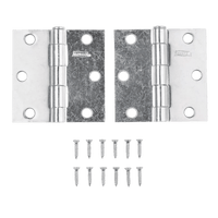 Thumbnail for National Hardware Broad Hinge Zinc-Plated 3 in. 2-Pack. | Gilford Hardware