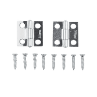 Thumbnail for National Hardware Narrow Hinge Zinc-Plated 1 in. L 2-Pack. | Gilford Hardware & Outdoor Power Equipment