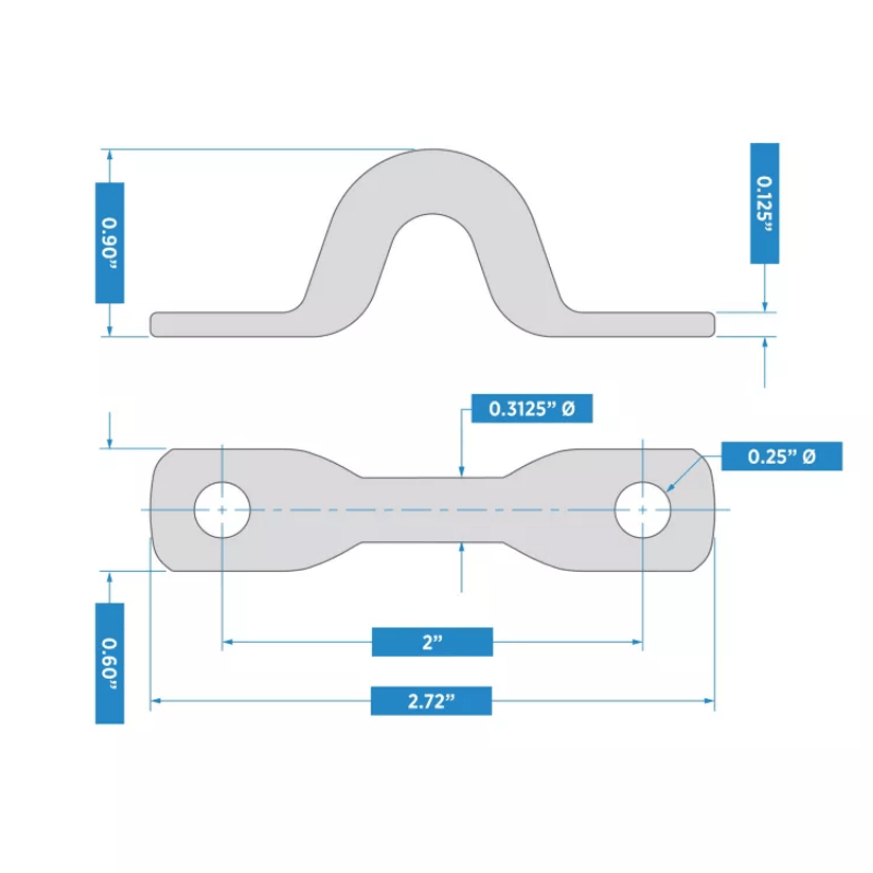 National Hardware Rope Loop Stainless Steel 9/16" | Gilford Hardware