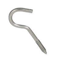 Thumbnail for National Hardware Screw Hook Stainless Steel 1/4