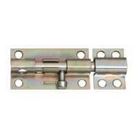 Thumbnail for National Hardware Zinc Barrel Bolt 4-inch. | Gilford Hardware