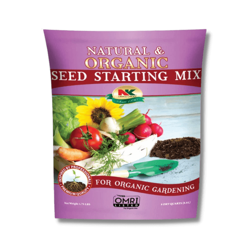 NK Organic Seed Starting Mix Flower and Vegetable 8 qt. | Gilford Hardware