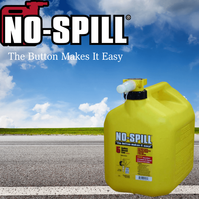 No-Spill Plastic Diesel Can 5 gal. | Gilford Hardware 