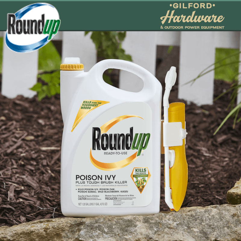 Roundup Brush & Poison Ivy Killer Liquid Pump Sprayer 1.33 gal. | Gilford Hardware