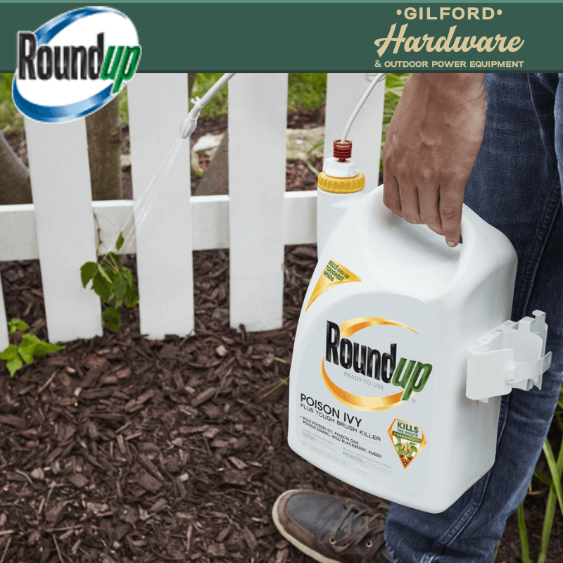 Roundup Brush & Poison Ivy Killer Liquid Pump Sprayer 1.33 gal. | Gilford Hardware