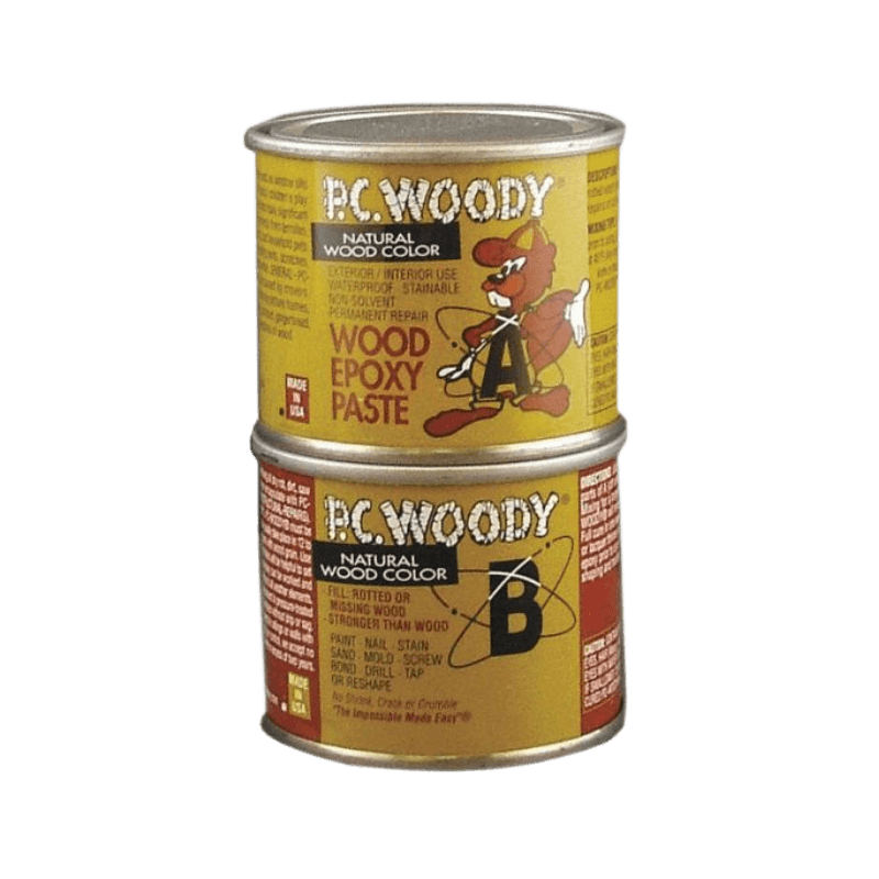 P.C. Woody Two Part Wood Epoxy Paste Tan 6 oz. | Gilford Hardware