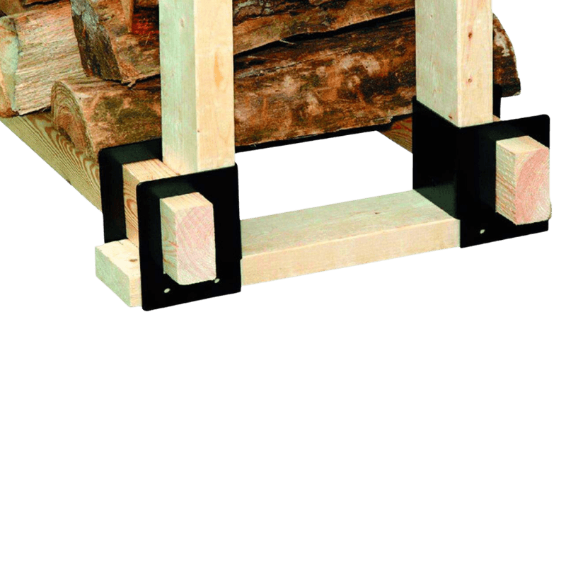 Panacea Steel Log Rack Bracket 4-Pack. | Gilford Hardware