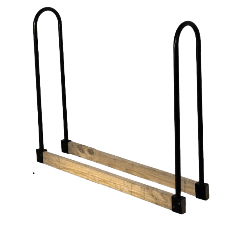 Panacea Black Powder Coated Steel Log Rack | Gilford Hardware