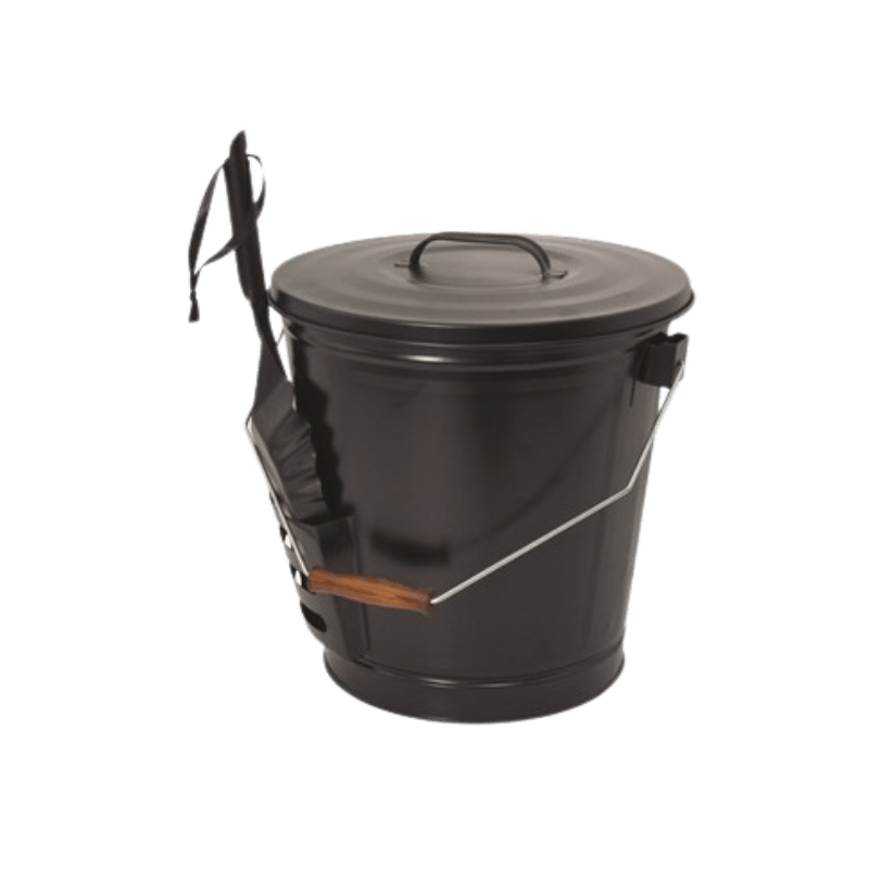 Panacea Metal Fireplace Ash Bucket and Shovel Set | Gilford Hardware