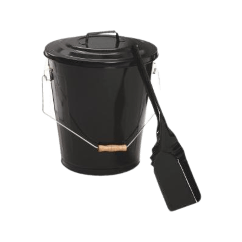 Panacea Metal Fireplace Ash Bucket and Shovel Set | Gilford Hardware