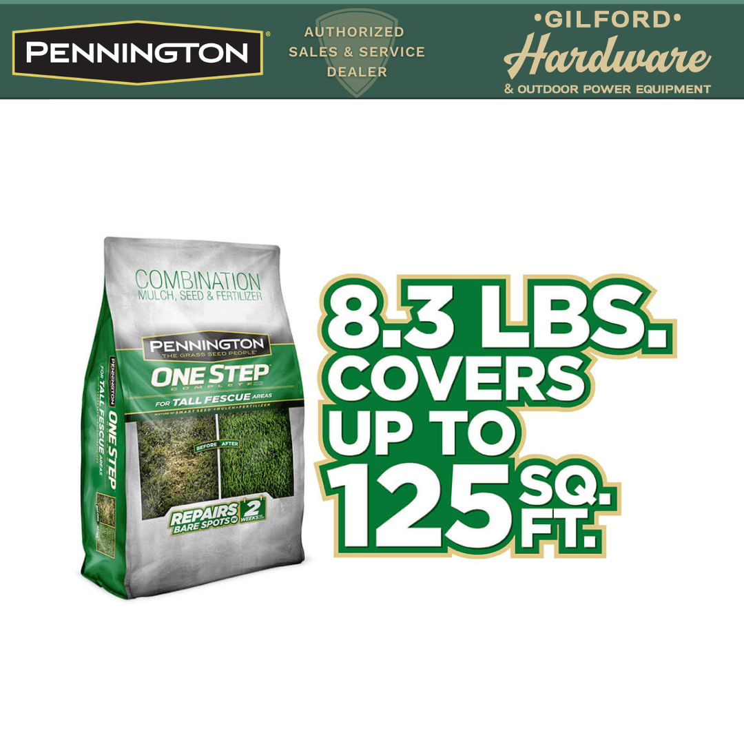 Pennington One Step Grass Seed, Mulch, Fertilizer 8.3 lb. | Gilford Hardware