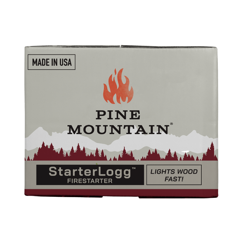 Pine Mountain Starter Logs Pine Sawdust Fire Starter 24-Packs | Gilford Hardware