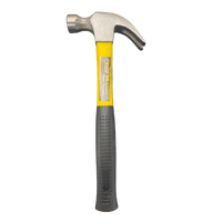 Thumbnail for Steel Grip Claw Hammer Smooth Face Fiberglass 16 oz. | Gilford Hardware