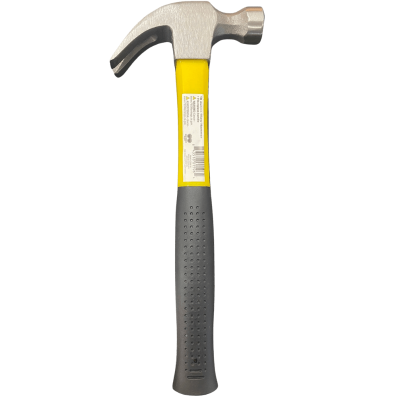 Steel Grip Claw Hammer Smooth Face Fiberglass 16 oz. | Gilford Hardware