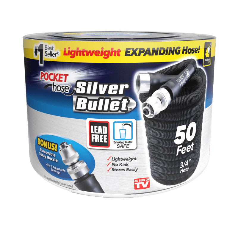 Pocket Hose Expandable Lightweight Garden Hose 3/4" X 50' | Gilford Hardware