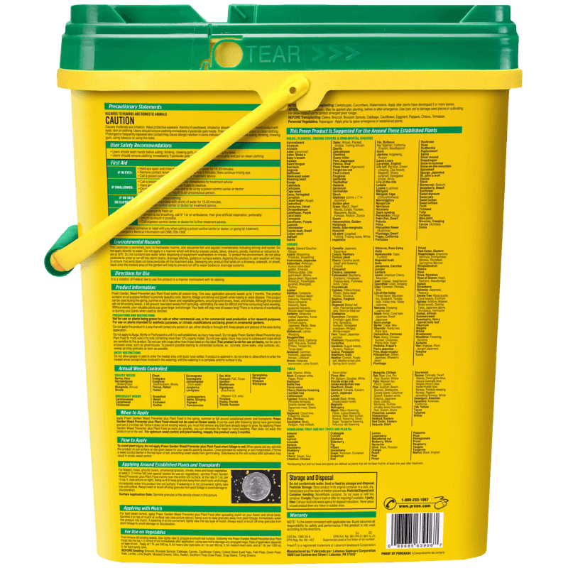 Preen Granules Weed Preventer & Fertilizer 16 lb. | Gilford Hardware