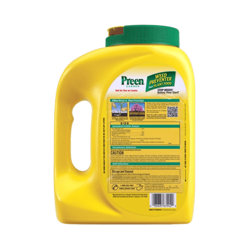 Preen Granules Weed Preventer Plus Plant Food 5.6 lb. | Gilford Hardware 