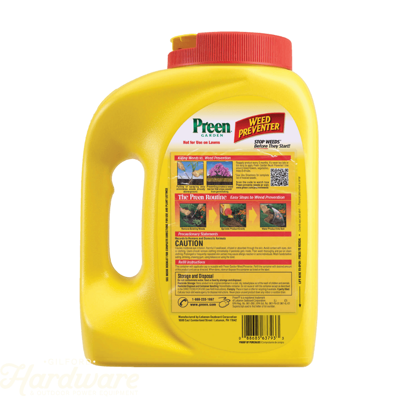 Preen Weed Preventer Granules 5.625 lb. | Gilford Hardware 