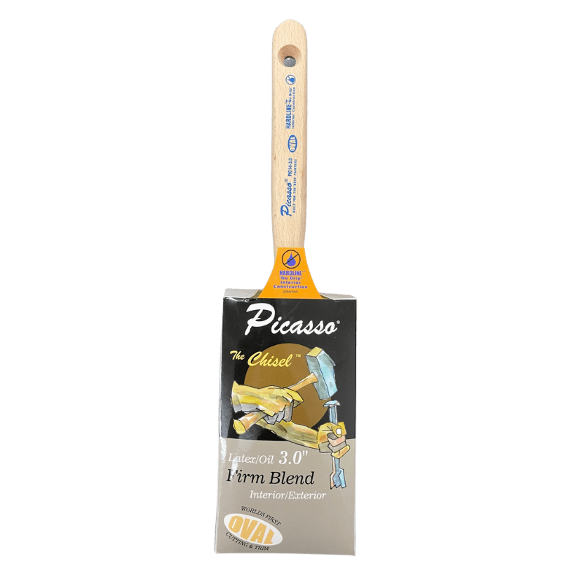 Picasso Chisel Stiff Straight Paint Brush 3 in. | Gilford Hardware 