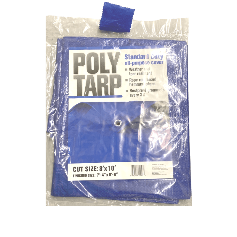 Projex Light Duty Blue Tarp 8' x 10' | Gilford Hardware