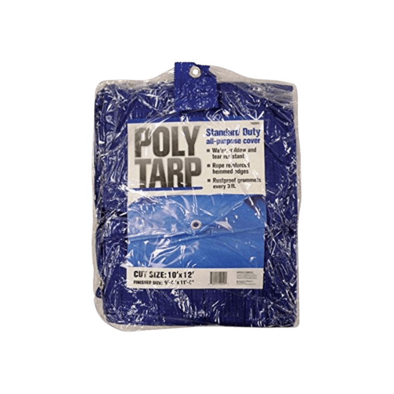 Projex Light Duty Polyethylene Tarp Blue 10' x 12' | Gilford Hardware