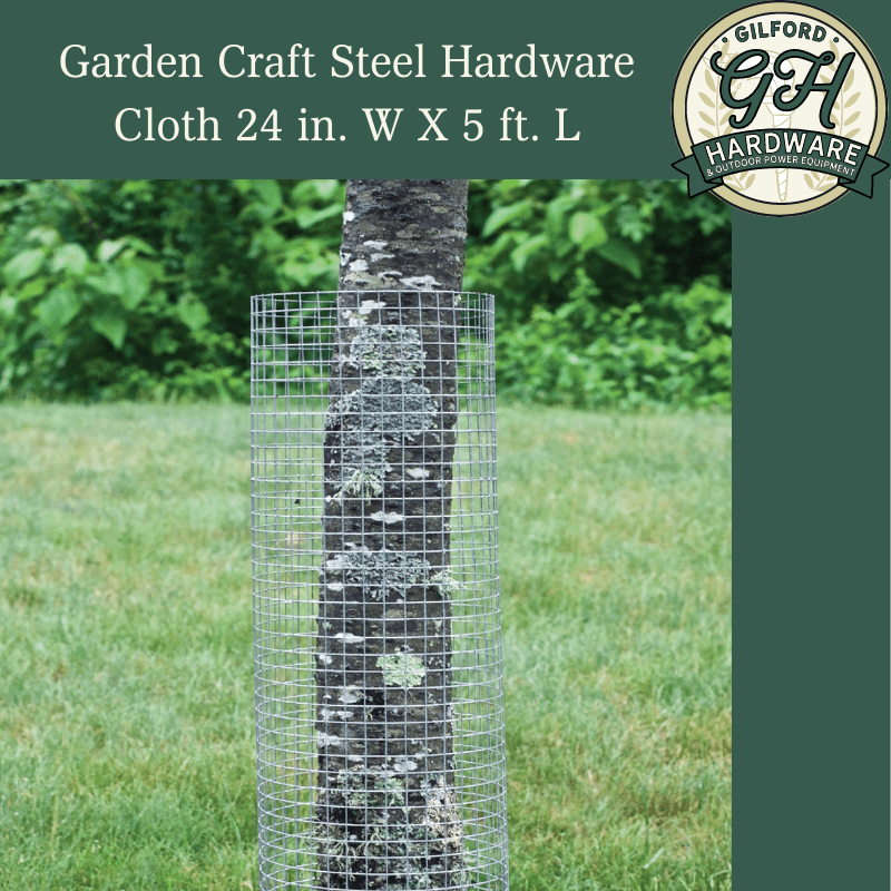 Garden Craft Steel Hardware Cloth 24 in. W X 5 ft. L | Gilford Hardware