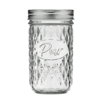 Thumbnail for Pur Mason Jar Regular Mouth 16 oz. 12-Pack. | Gilford Hardware