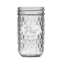 Thumbnail for Pur Mason Jar Regular Mouth 16 oz. 12-Pack. | Gilford Hardware