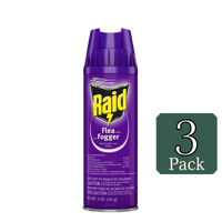 Thumbnail for Raid Flea Killer Plus Fogger 3-Pack. | Gilford Hardware 