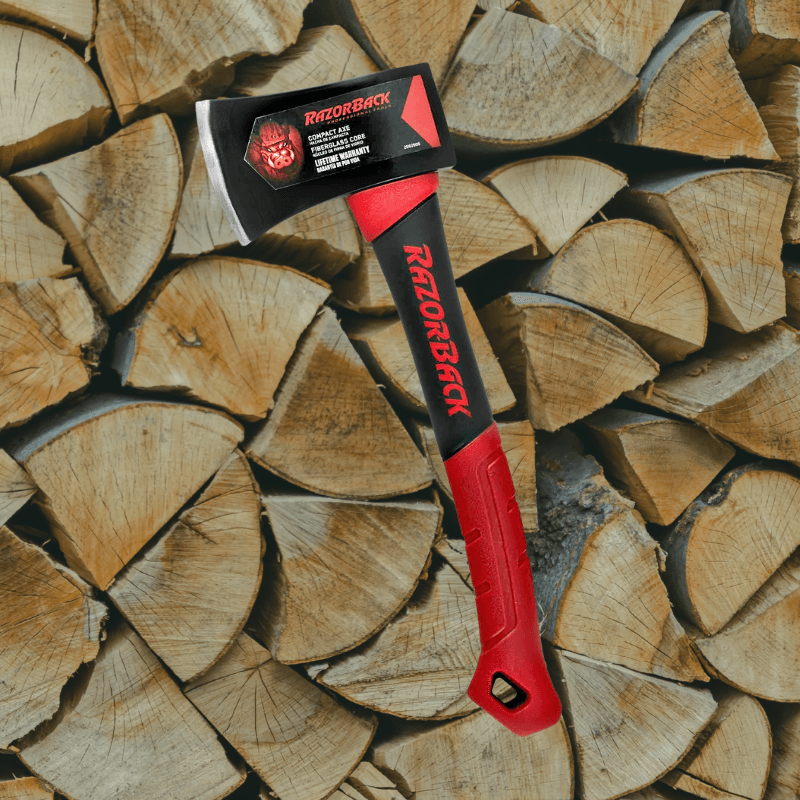 Razor-Back Forged Steel Single Bit Camp Axe | Gilford Hardware