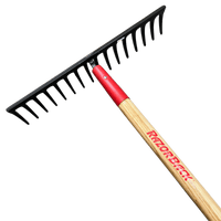 Thumbnail for Razor-Back Steel Level Rake 16-Tine | Gilford Hardware