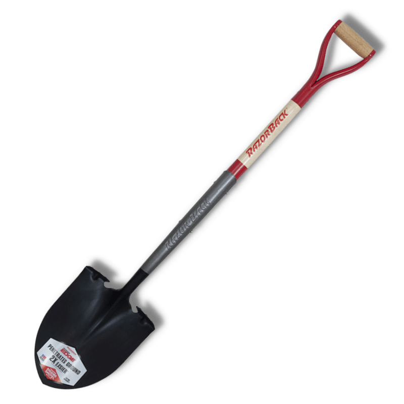 Razorback POWEREDGE Digging Shovel D-Grip 45.2" | Gilford Hardware