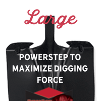 Thumbnail for Razorback Poweredge Fiberglass Handle Digging Shovel | Gilford Hardware