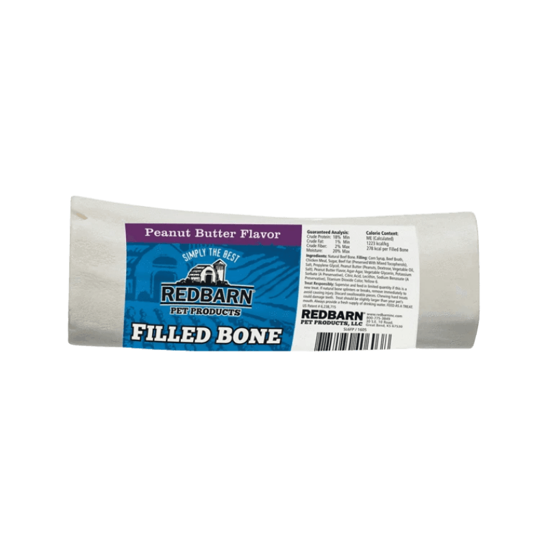 Redbarn Dog Treats Beef and Peanut Butter Bone | Gilford Hardware