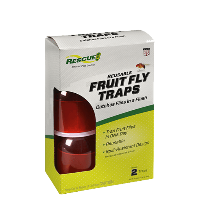 RESCUE Fruit Fly Trap 2-pack | How do I get rid of fruit flies? | GH