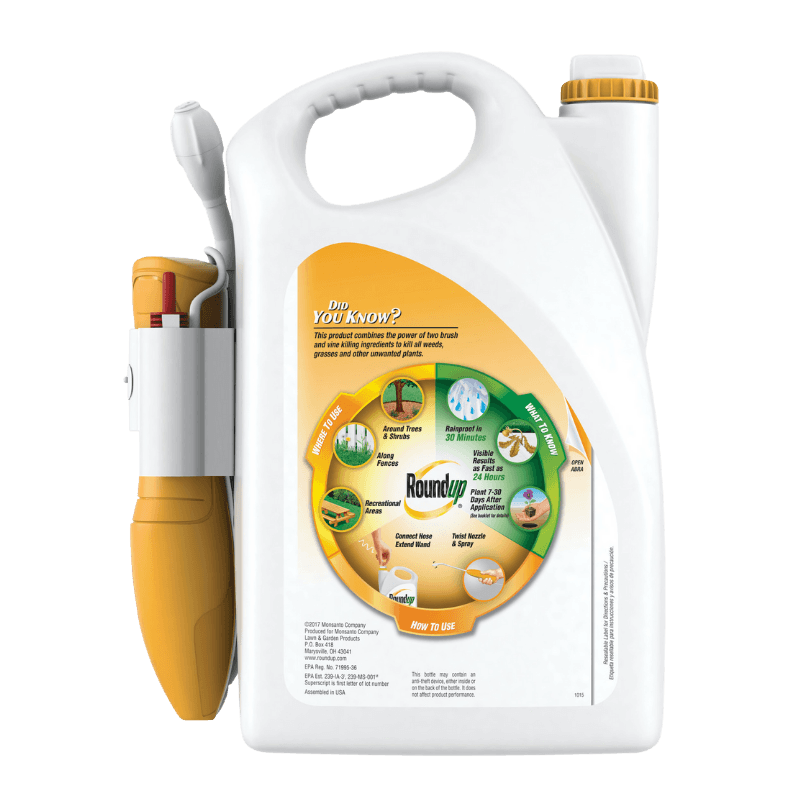 Roundup Brush & Poison Ivy Killer Liquid Pump Sprayer 1.33 gal. | Gilford Hardware