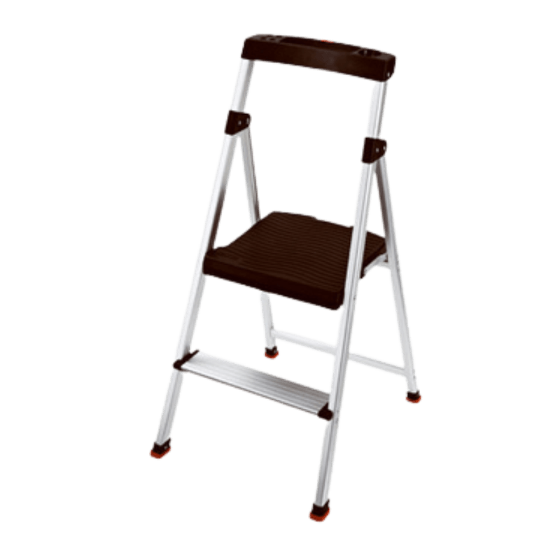 Rubbermaid Aluminum Step Stool 2-Step | Gilford Hardware