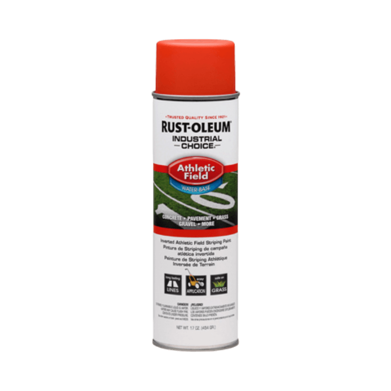 Rust-Oleum Industrial Choice Fluorescent Orange Inverted Marking Paint 17 oz. | Gilford Hardware