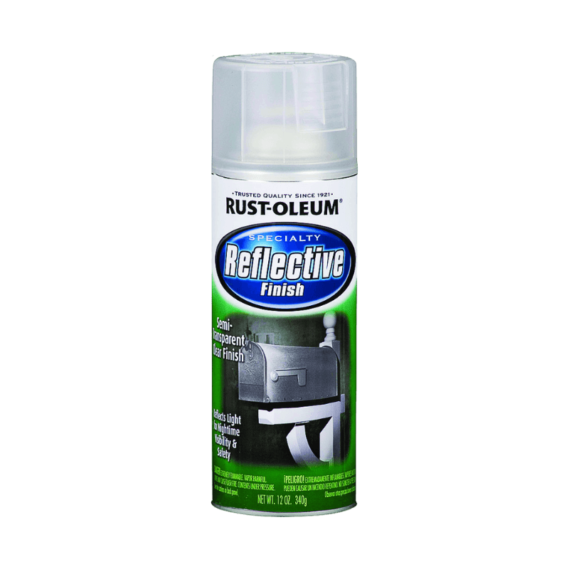 Rust-Oleum Specialty Semi-Transparent Clear Reflective Finish Spray 10 oz. | Gilford Hardware