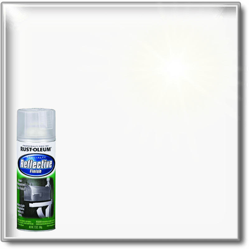 Rust-Oleum Specialty Semi-Transparent Clear Reflective Finish Spray 10 oz. | Gilford Hardware